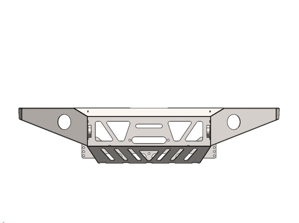 1996-2002 4runner Front Bumper Kit