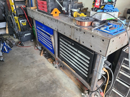 Weld Fixture Table Manufacturing Drawings 72x28