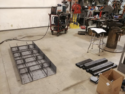 Weld Fixture Table Manufacturing Drawings 72x28