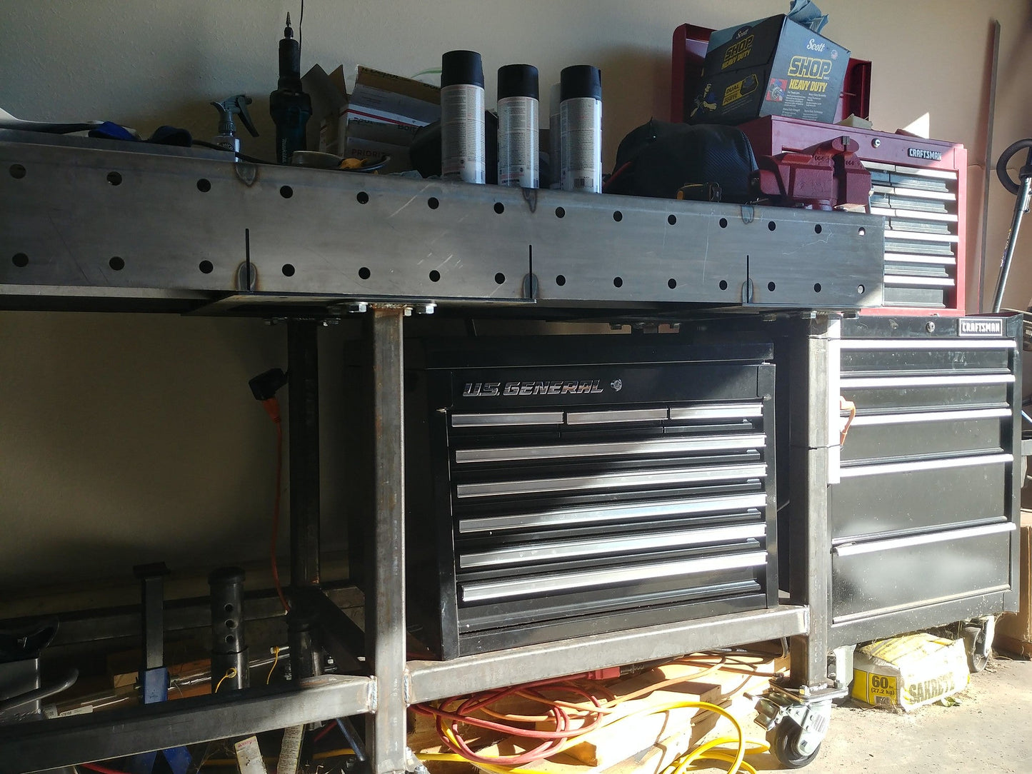 Weld Fixture Table Manufacturing Drawings 72x28