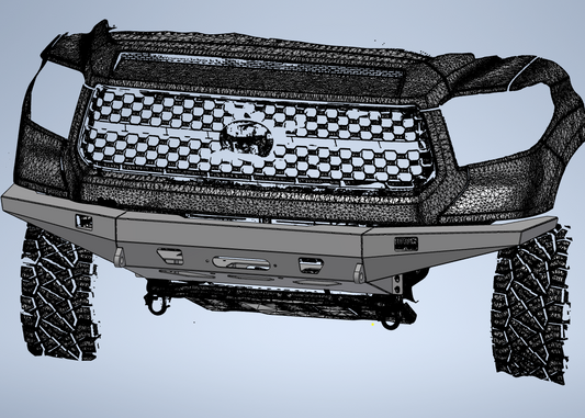 2007-2021 Tundra Front Bumper Manufacturing Drawings