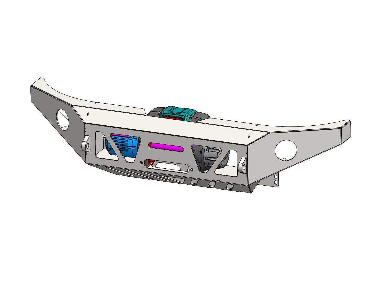 FJ Front Bumper Digital Download Files