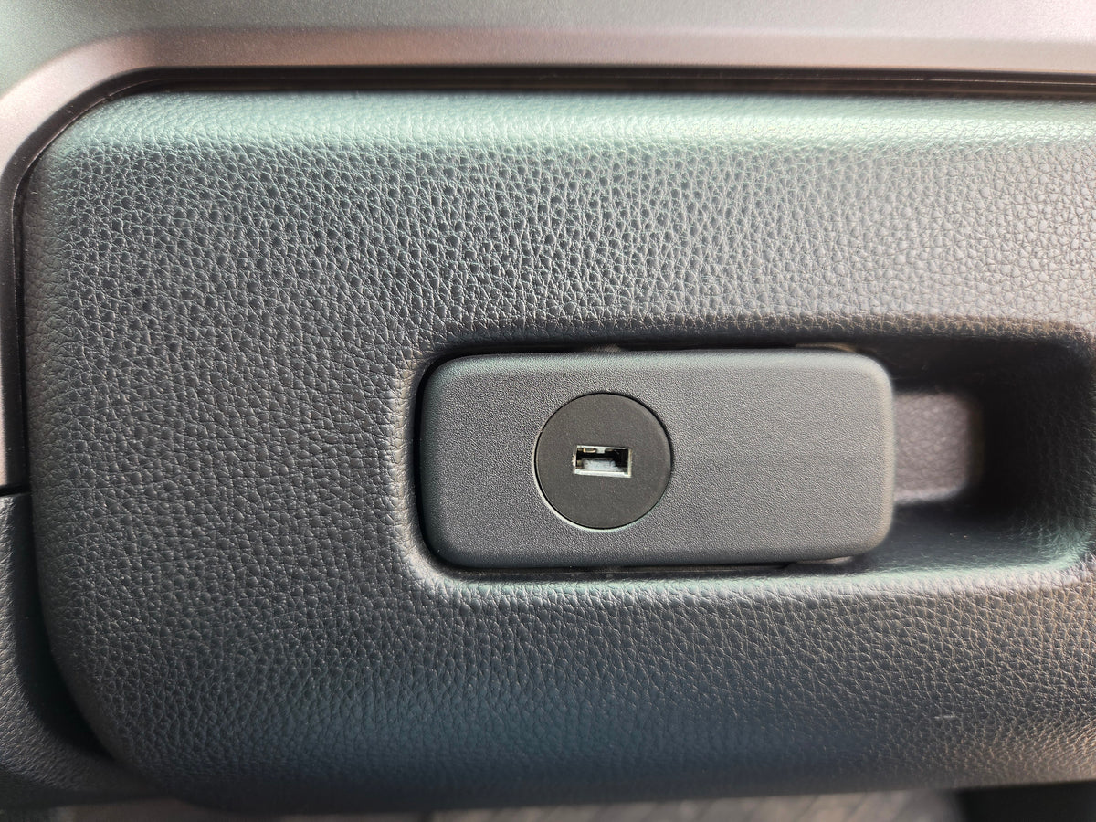 2024+ Glove Box Key Vinyl Blackout
