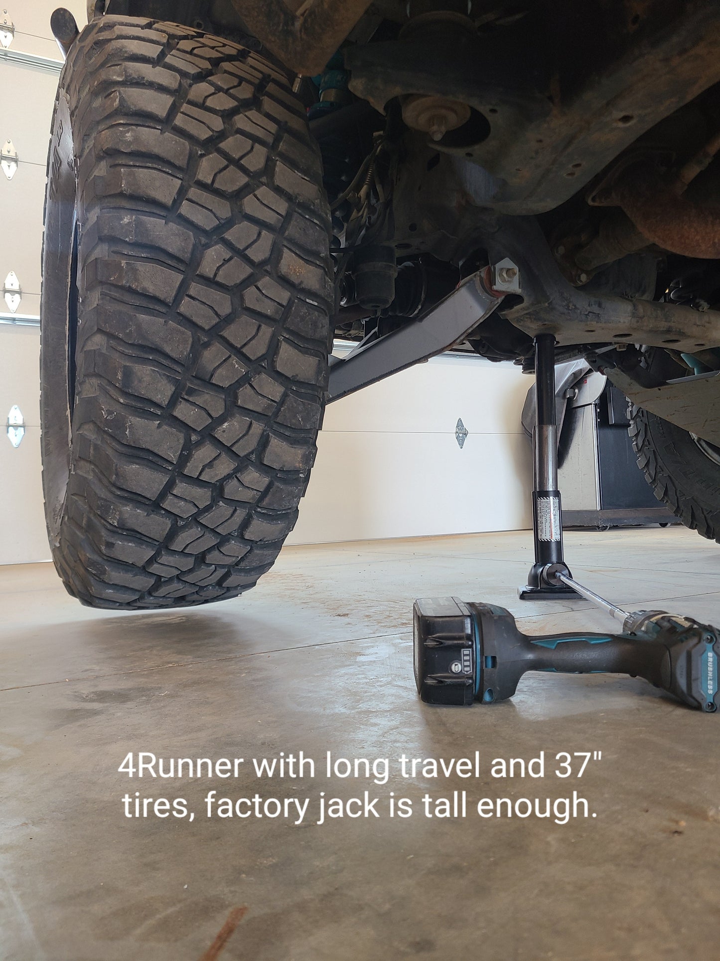 Toyota Jack Drill Adapter