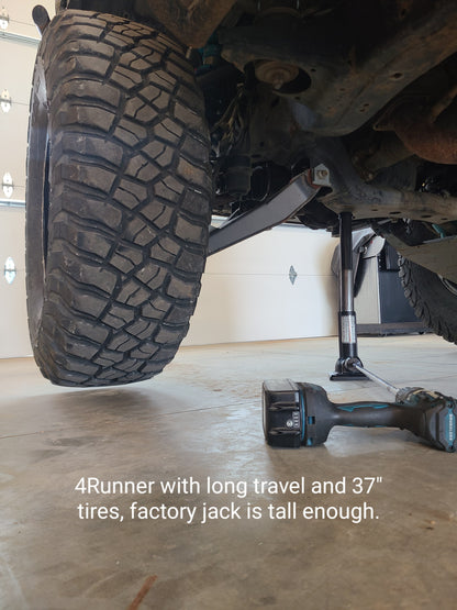Toyota Jack Drill Adapter
